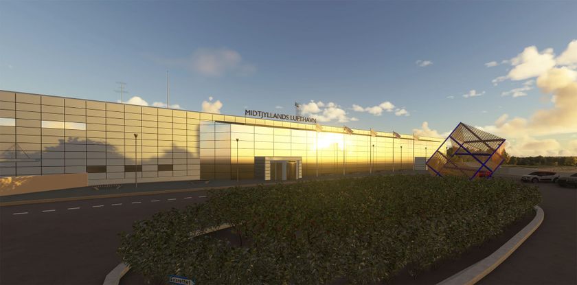 Handcrafted Scenery Brings Denmark's Midtjylland Karup Airport to MSFS 2024