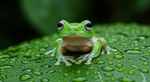 Meet Hyalinobatrachium dianae: The Real-Life Kermit Frog and Its Transparent Truth