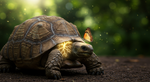 Feel, Don't Tap: The Hidden Sensitivity of a Tortoise's Shell