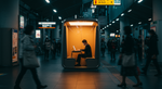 Your Office on the Platform: Inside Japan's Public 'Work Pods'