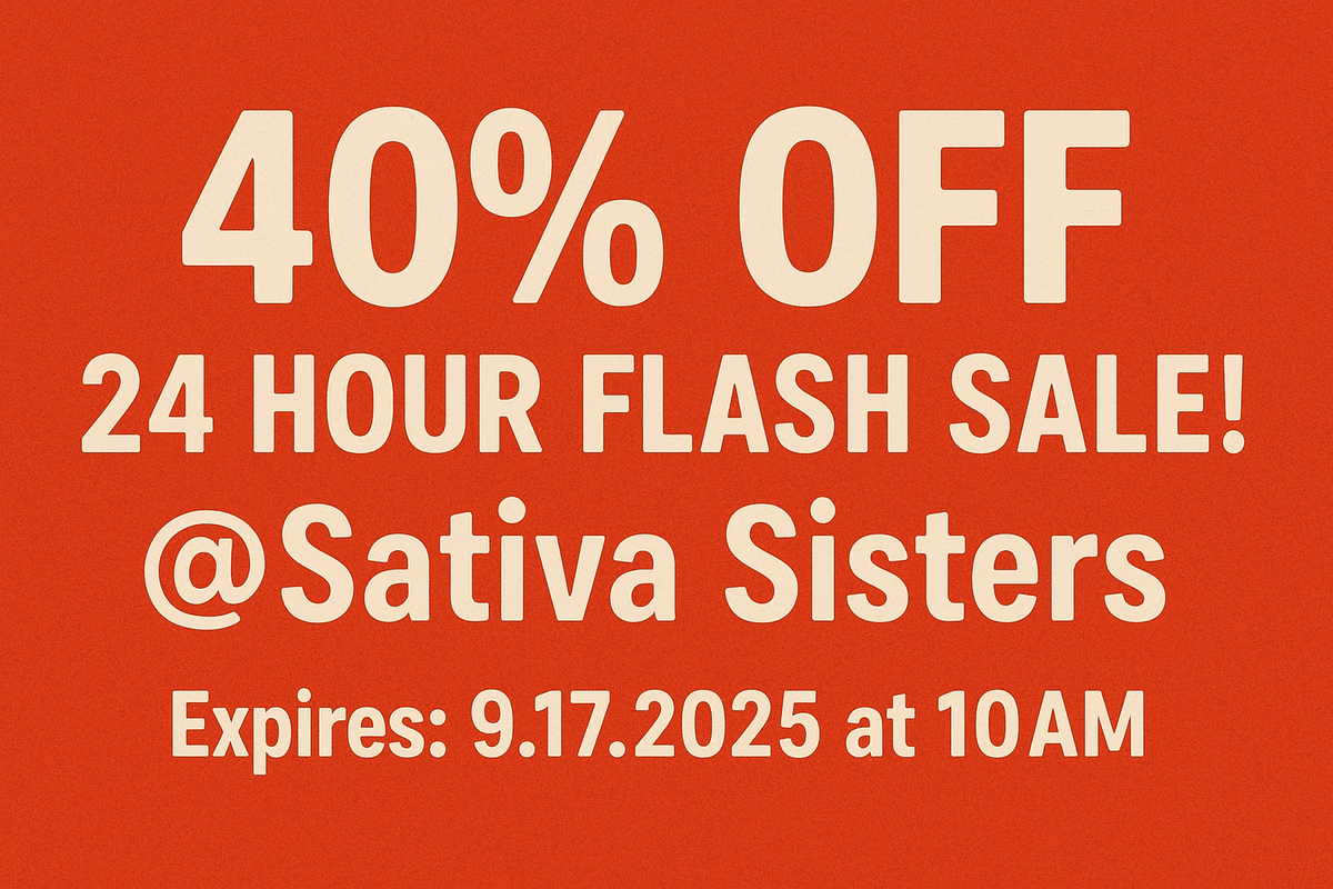 40% Off 24 HOUR - FLASH SALE