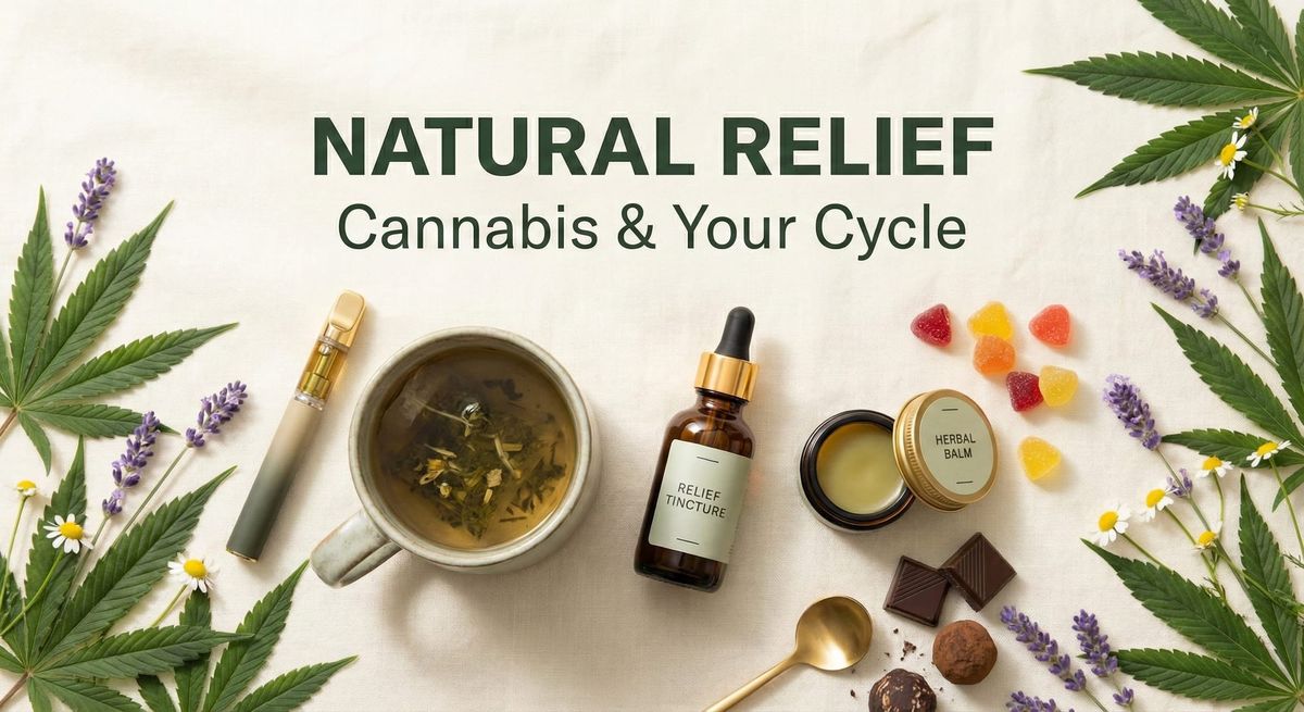 Cannabis & Menstrual Health: Natural Relief for Your Cycle