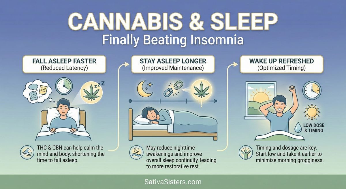 Cannabis & Sleep: Finally Beating Insomnia