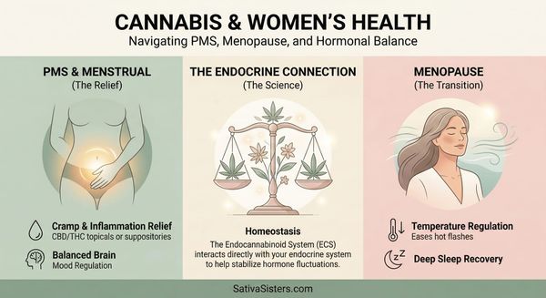 Cannabis & Women's Health: Navigating PMS, Menopause, and Hormonal Balance