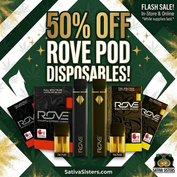 50% Off Rove Pod Disposables
