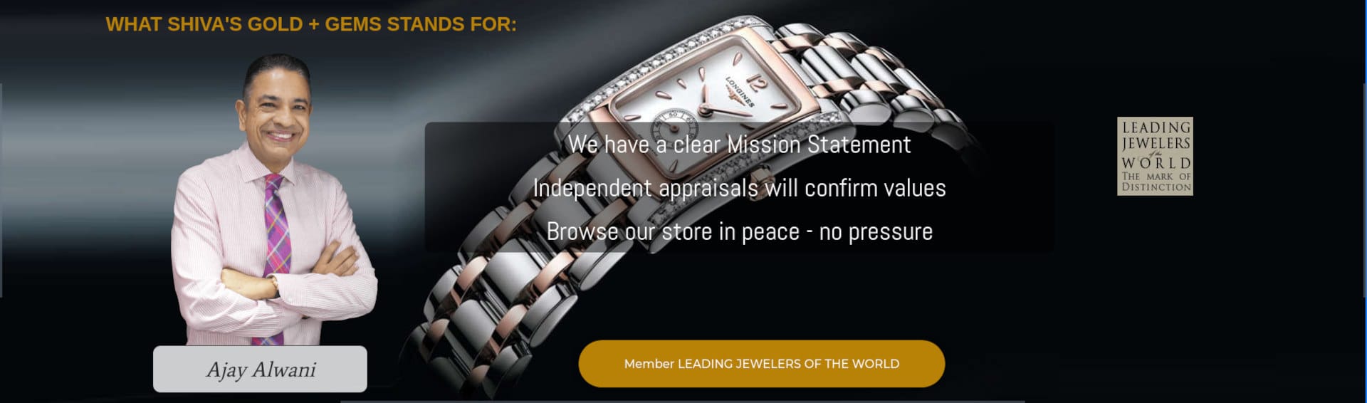 Ajay Alwani is the owner of Shiva's Gold and Gems in St Maarten