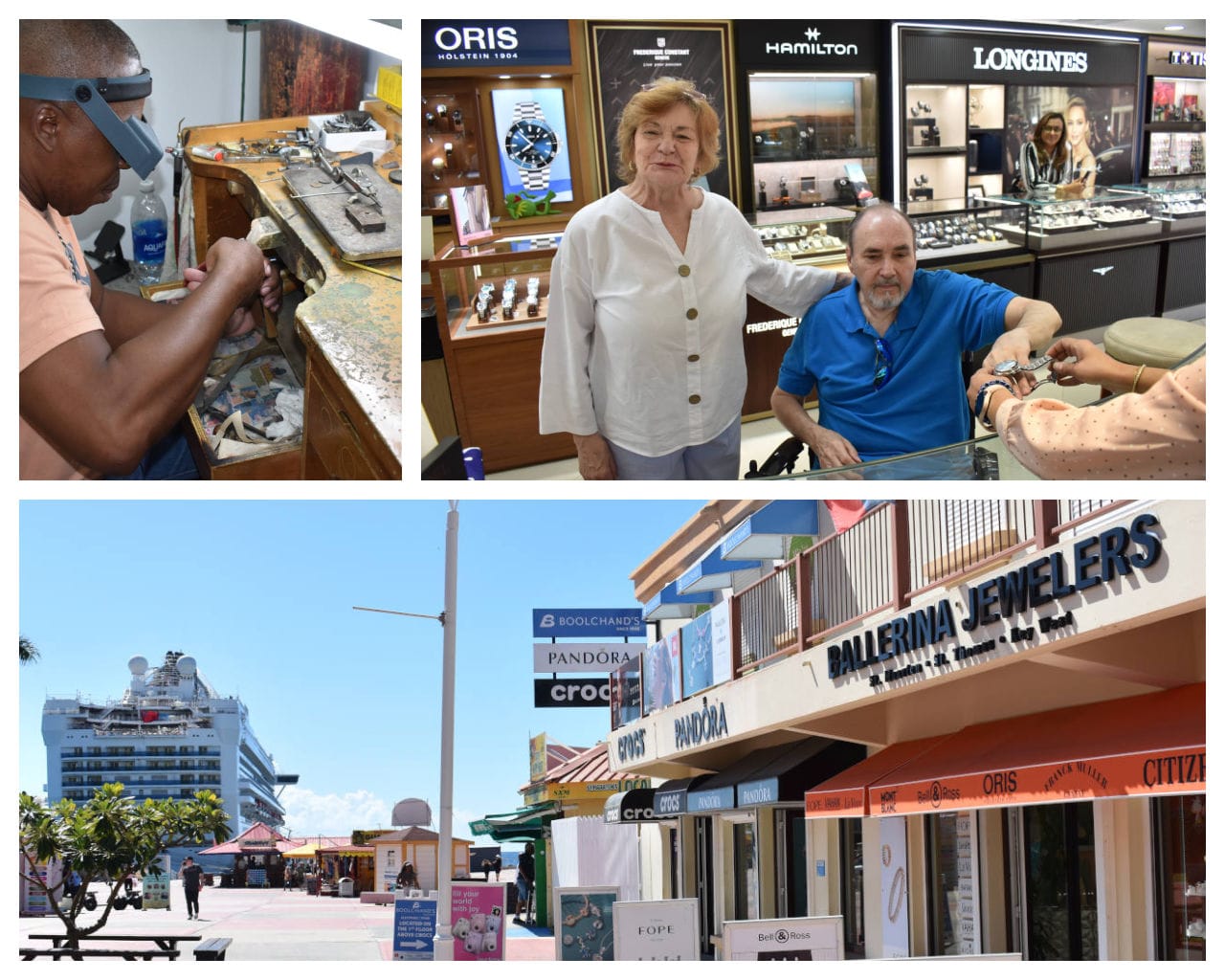 Ballerina Jewelers St Maarten Cruise Port