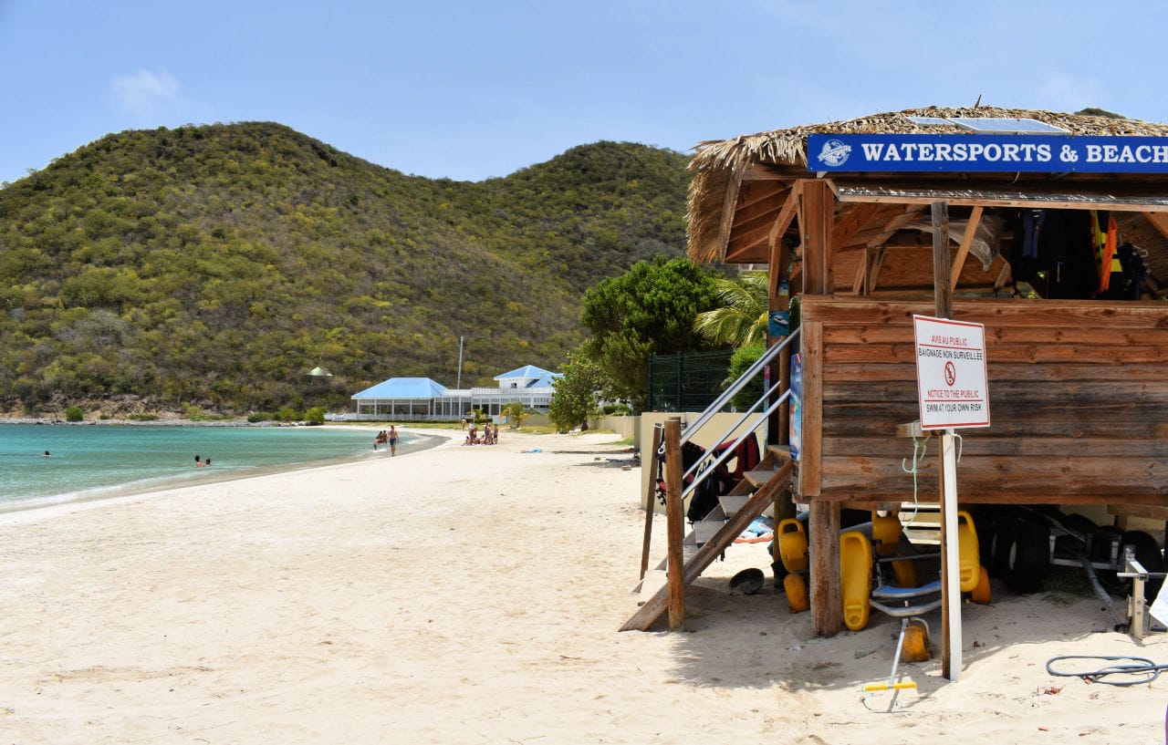 Beach in Anse Marcel