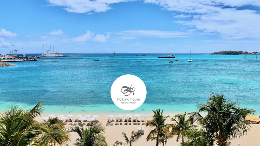 Holland House Beach Hotel St Maarten Beach View