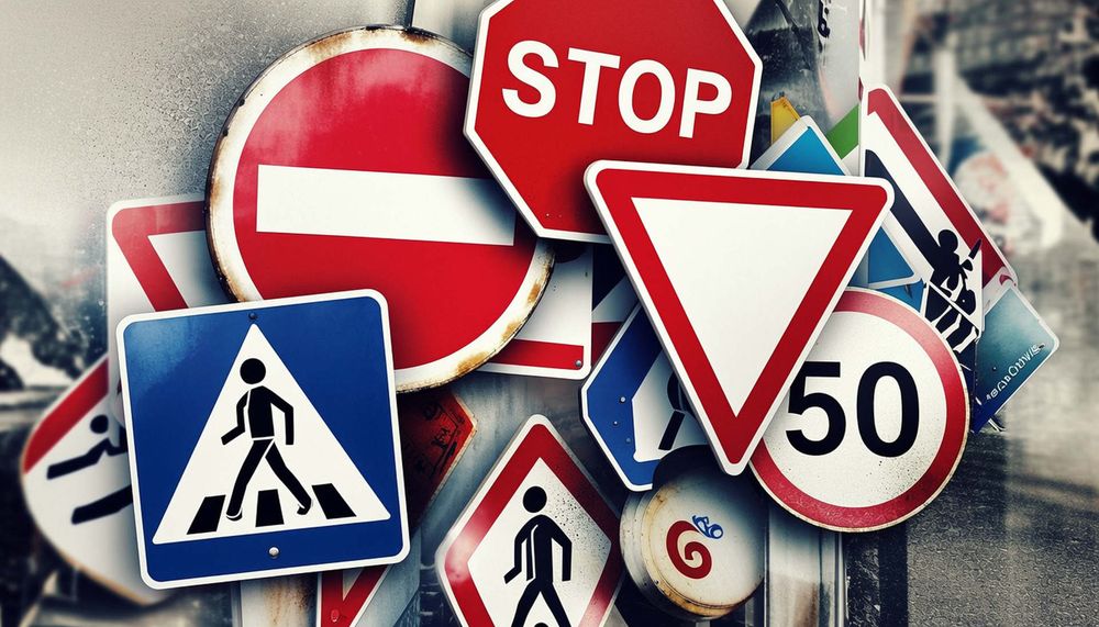 European traffic signs