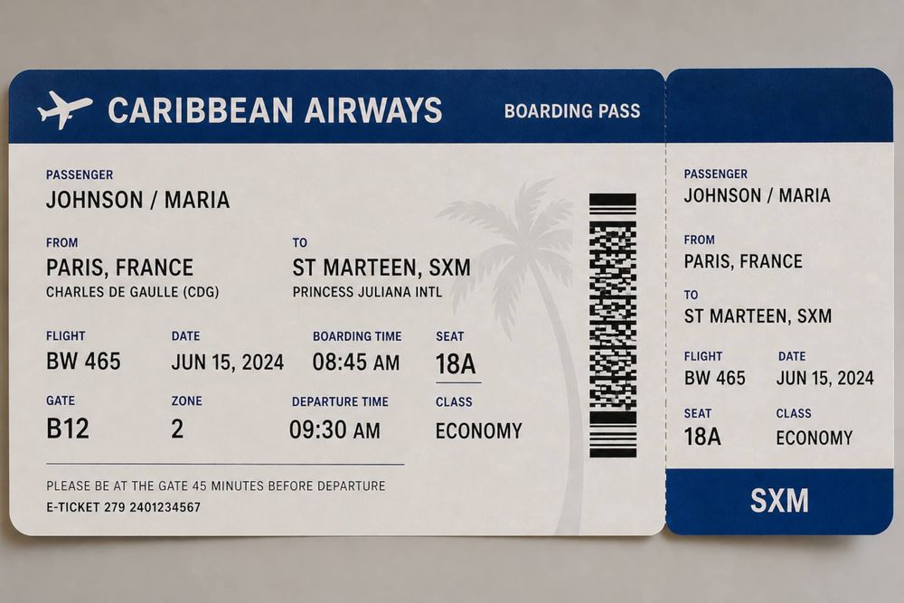St Marteen wrong spelling of St Maarten