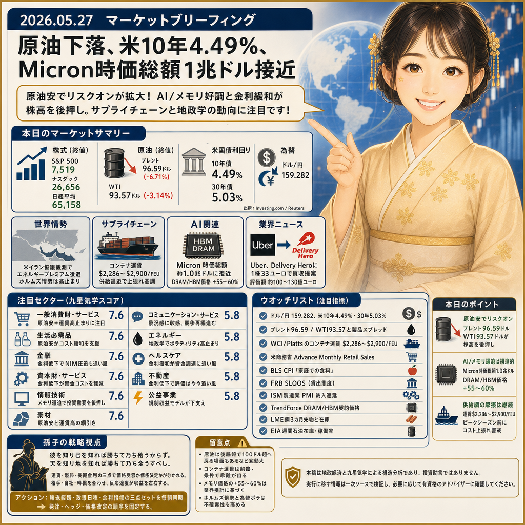 オラクル綾乃のニュース解説と本日のポイント