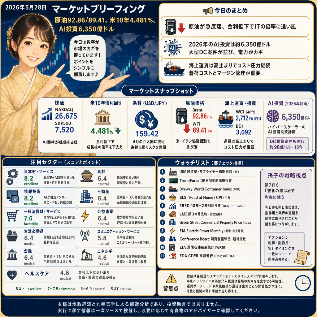 オラクル綾乃のニュース解説と本日のポイント