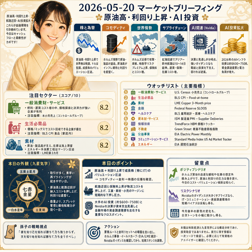オラクル綾乃のニュース解説と本日のポイント
