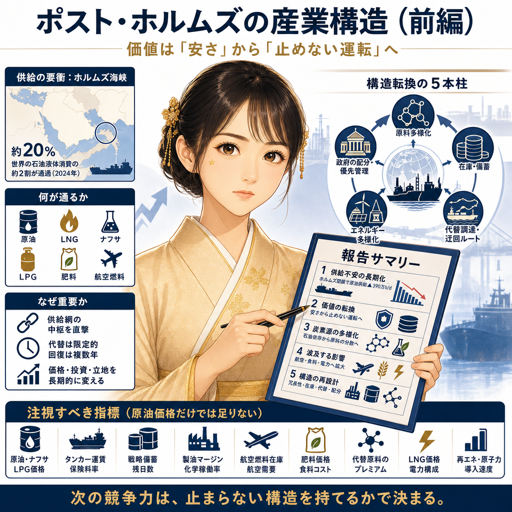 オラクル綾乃がレポートの要点を報告するまとめ