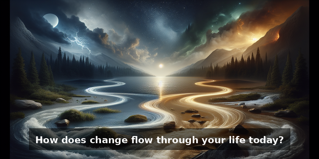 "Cosmic Flow: Adapting with Nine Star Ki's Water Element"