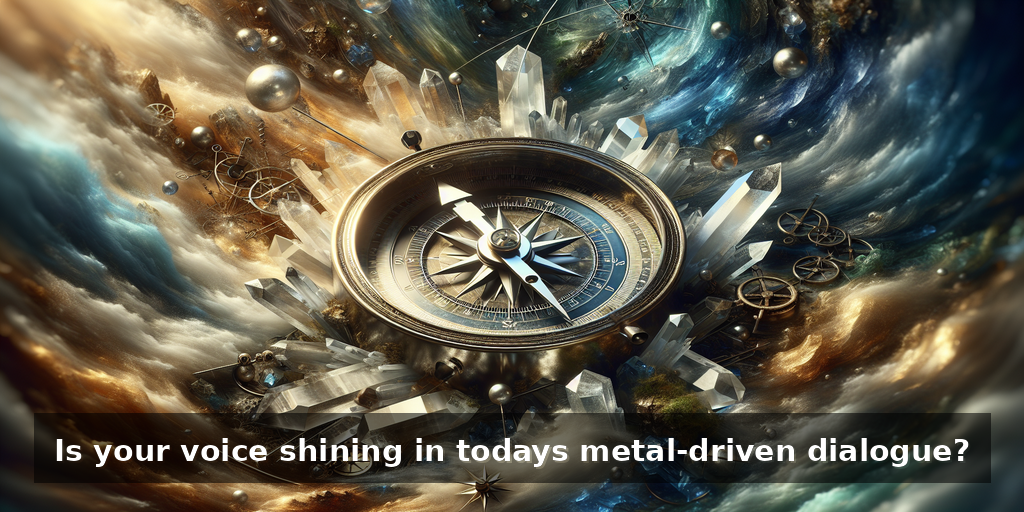 "Metal's Precision: Economic Revival through Cosmic Insights"