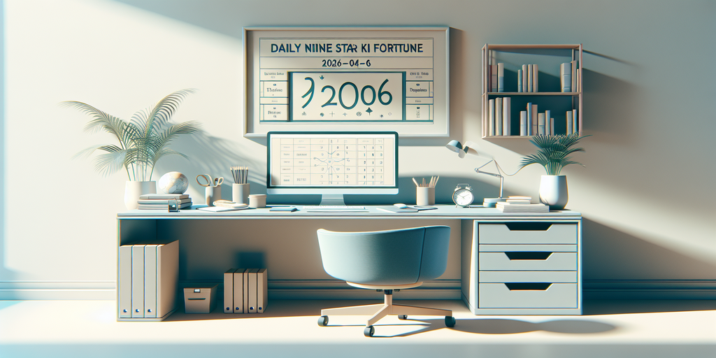 🌟 Daily Nine Star Ki Fortune - 2026-04-06