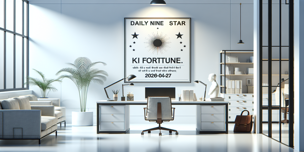 🌟 Daily Nine Star Ki Fortune - 2026-04-27