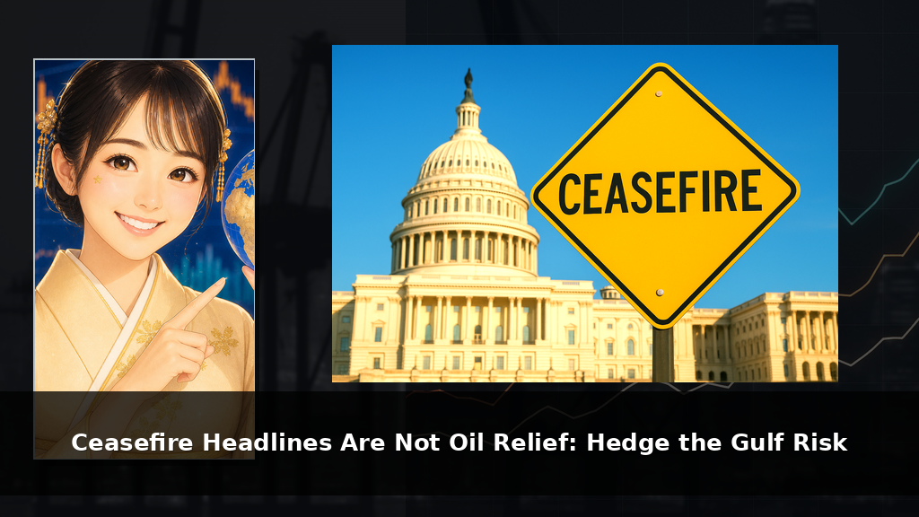 Ceasefire Headlines Are Not Oil Relief: Hedge the Gulf Risk