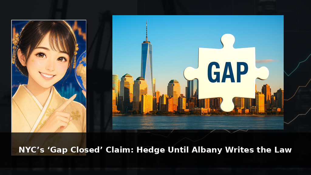 NYC’s ‘Gap Closed’ Claim: Hedge Until Albany Writes the Law