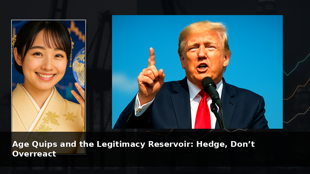 Age Quips and the Legitimacy Reservoir: Hedge, Don’t Overreact