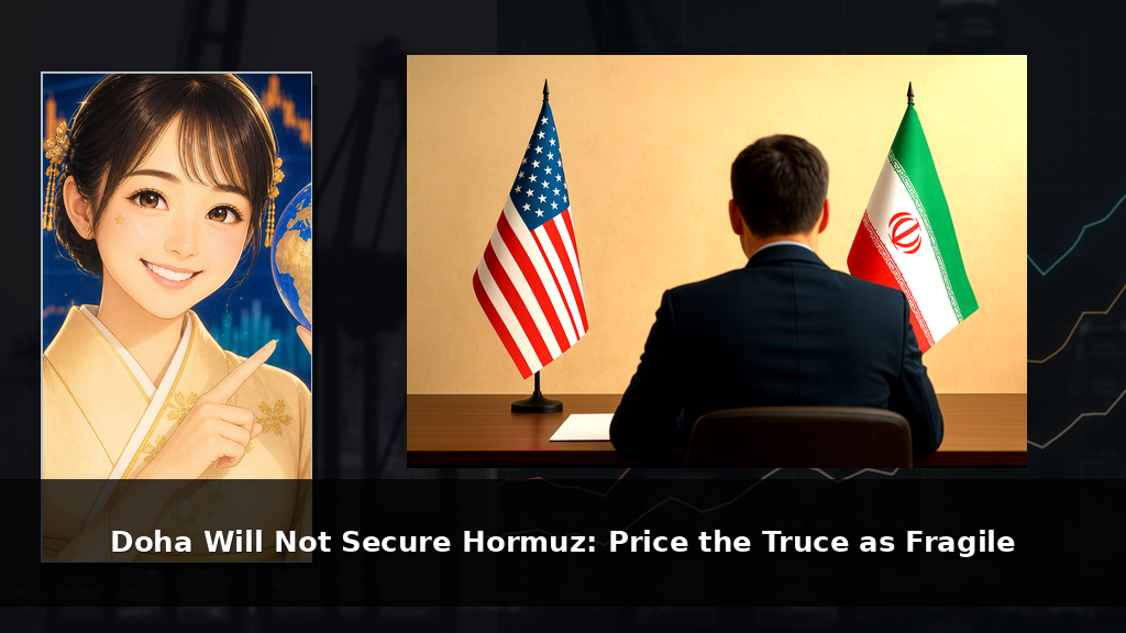 Doha Will Not Secure Hormuz: Price the Truce as Fragile