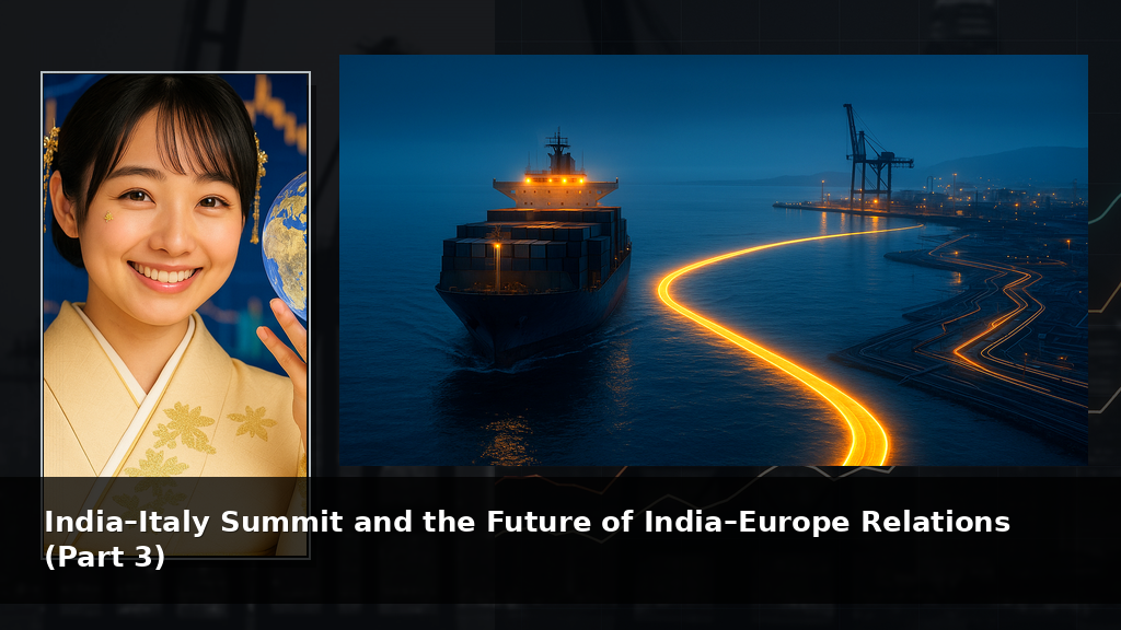 India–Italy Summit and the Future of India–Europe Relations (Part 3)