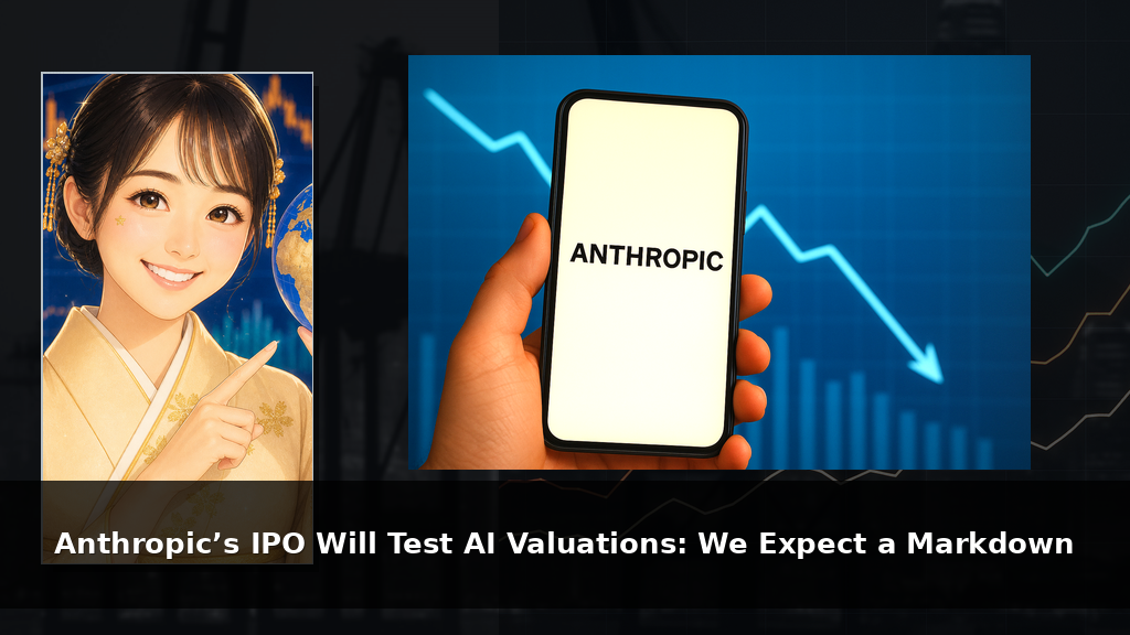 Anthropic上場はAIバリュエーションの試金石——当方は割安方向を想定