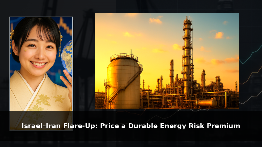 Israel–Iran Flare‑Up: Price a Durable Energy Risk Premium