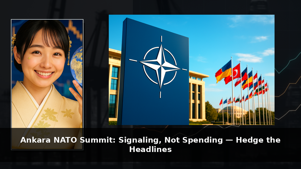 Ankara NATO Summit: Signaling, Not Spending — Hedge the Headlines