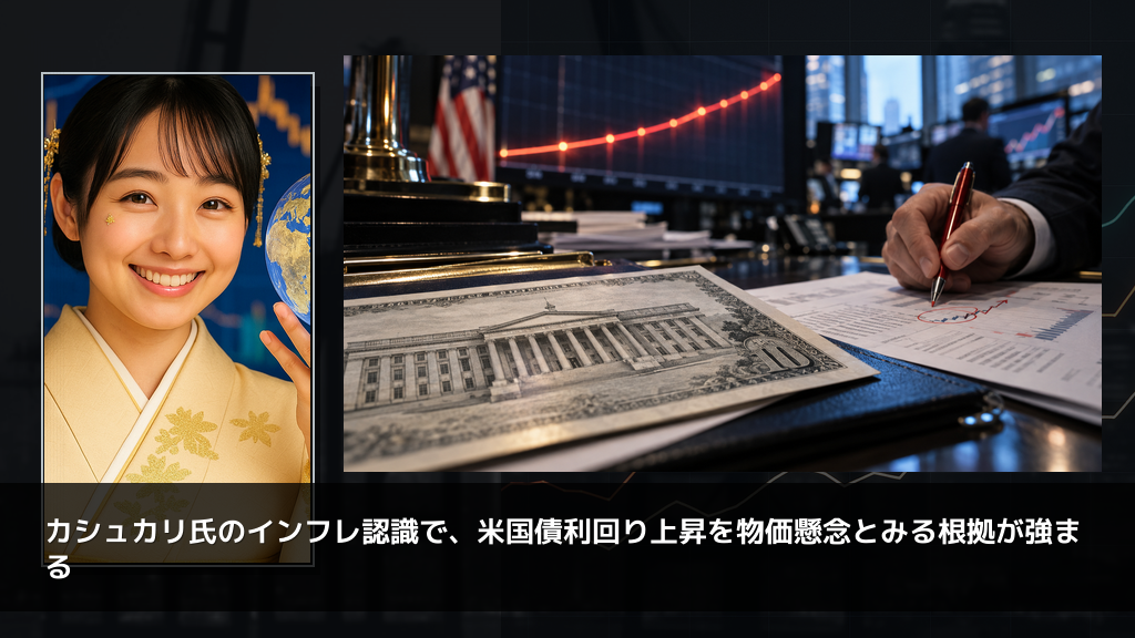 カシュカリ氏のインフレ認識で、米国債利回り上昇を物価懸念とみる根拠が強まる