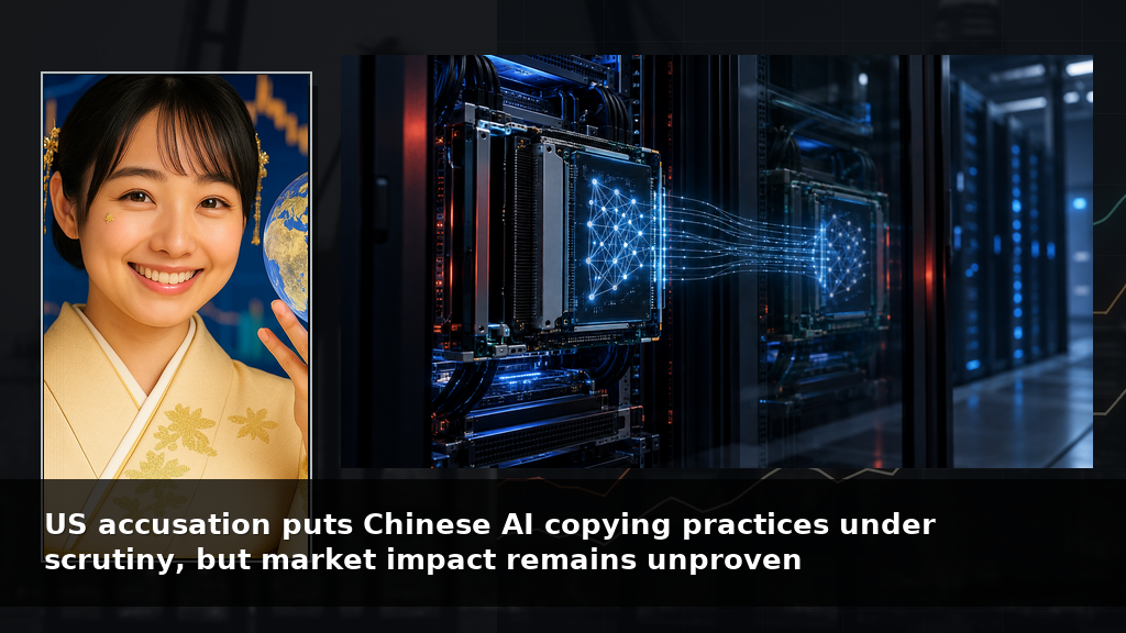 US accusation puts Chinese AI copying practices under scrutiny, but market impact remains unproven