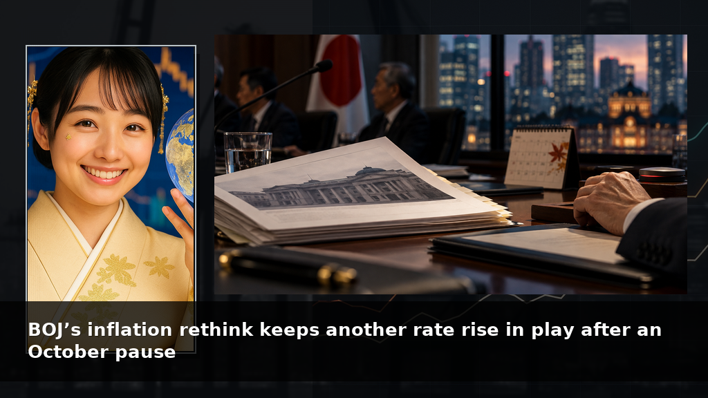 BOJ’s inflation rethink keeps another rate rise in play after an October pause [English/Español]