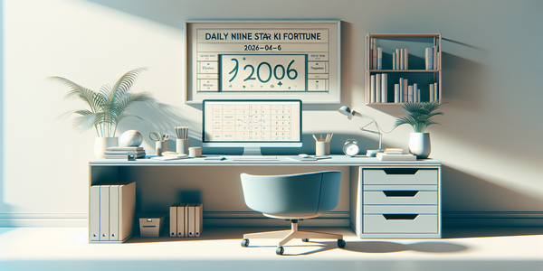 🌟 Daily Nine Star Ki Fortune - 2026-04-06