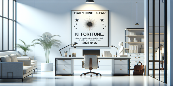 🌟 Daily Nine Star Ki Fortune - 2026-04-27