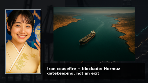Iran ceasefire + blockade: Hormuz gatekeeping, not an exit