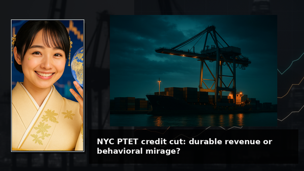 NYC PTET credit cut: durable revenue or behavioral mirage?