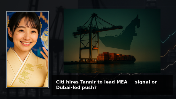 Citi hires Tannir to lead MEA — signal or Dubai-led push?