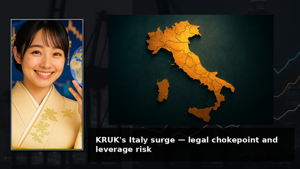 KRUK's Italy surge — legal chokepoint and leverage risk
