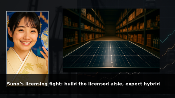 Suno’s licensing fight: build the licensed aisle, expect hybrid