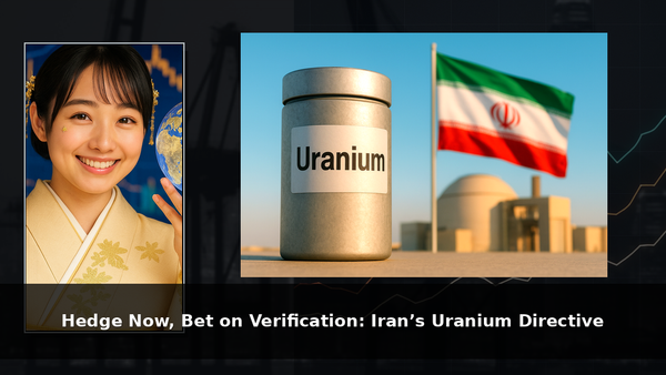 Hedge Now, Bet on Verification: Iran’s Uranium Directive
