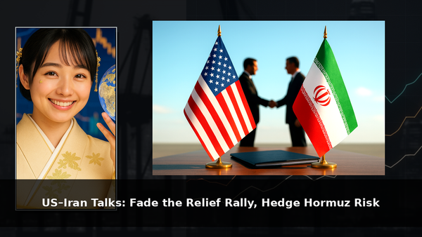 US–Iran Talks: Fade the Relief Rally, Hedge Hormuz Risk