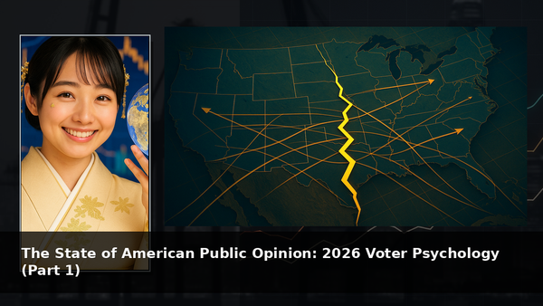 アメリカ世論の現在地：2026年の有権者心理（第1回）
