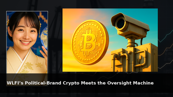WLFI’s Political‑Brand Crypto Meets the Oversight Machine