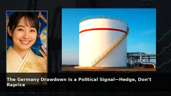 The Germany Drawdown Is a Political Signal—Hedge, Don’t Reprice
