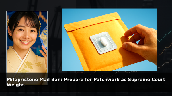 Mifepristone Mail Ban: Prepare for Patchwork as Supreme Court Weighs