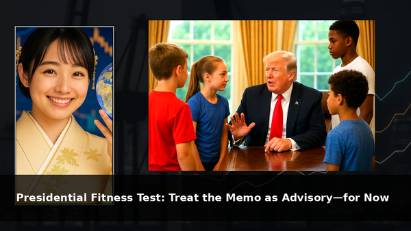 Presidential Fitness Test: Treat the Memo as Advisory—for Now