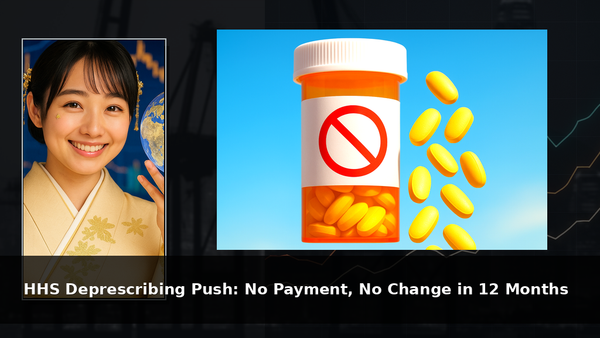 HHS Deprescribing Push: No Payment, No Change in 12 Months