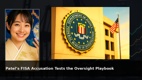 Patel’s FISA Accusation Tests the Oversight Playbook